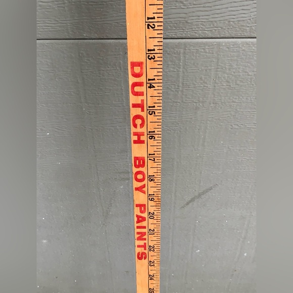 Vtg Grand Rapids Michigan Veenstra Dutch Boy Paints Advertisement Yard Stick - Picture 1 of 15